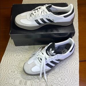 Adidas Puig Samba Skateboard Shoes with Gum Sole Size 10.5